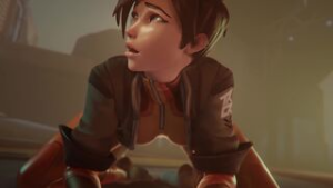 Tracer loves getting it from behind - Overwatch animation on Crohasit