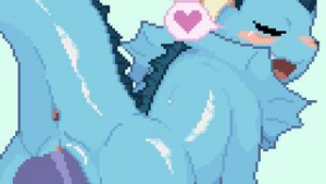 Vaporeon [Gomadare] - Pokemon animation on Crohasit