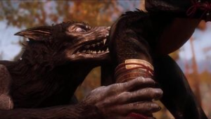 Werewolf hunts a Half-Khajiit and instincts take Over by Izzyguy1234 - ﻿3D animation on Crohasit