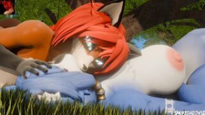 Wet Sloppy Kisses. - ﻿3D animation on Crohasit