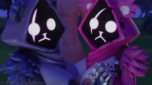 Where did they get all those weapons from? (LOUD) - Fortnite animation on Crohasit