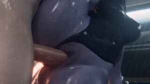 Widowmaker Split [Outfit 2][Megaera] - ﻿3D animation on Crohasit