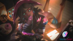 Witch Kiriko Compilation - ﻿3D animation on Crohasit