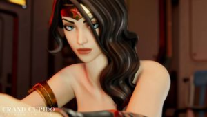 Wonder Woman Heroic Sex - ﻿3D animation on Crohasit