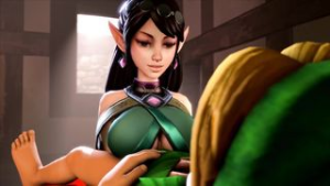 Ying x Link paizuri animation – sakuraleaf - ﻿3D animation on Crohasit