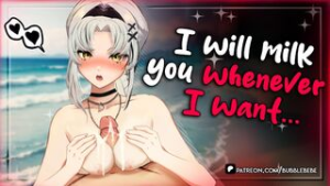 Your Bratty Girlfriend Toys With You On The Beach | Vtuber Hentai RP - 2D animation on Crohasit