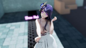 [ZXSN_MMD] Raiden Ei Sexy Honeymoon Dance - Genshin Impact animation on Crohasit