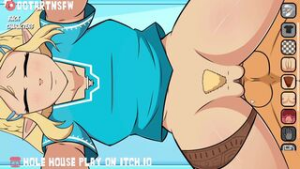 Zelda bent Over - Hole House animation on Crohasit