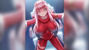 Zero Two [Ginhaha] - darling in the franxx animation on Crohasit