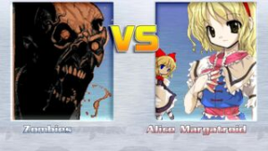 Zombies Vs Alice Margatroid - Mugen animation on Crohasit