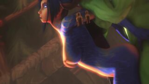 Zyri’s Secret Weakness [Ambrosine + Munt Works] - ﻿3D animation on Crohasit