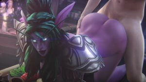 ?FPSBlyck?Tyrande doggystyle WoW 4K upscaled - ﻿3D animation on Crohasit