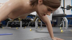 ellie training - The Last of Us 2 animation on Crohasit