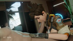 evening blowjob tracer - ﻿3D animation on Crohasit