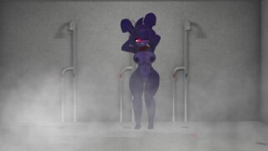 having some fun in the shower with bonfie - Five Nights at Freddy's animation on Crohasit