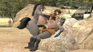 hyenas sharing femboy - Disney animation on Crohasit