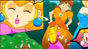 princess peach on giga bitches adventure - Mario animation on Crohasit
