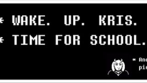 toriel blowing kris - Deltarune animation on Crohasit