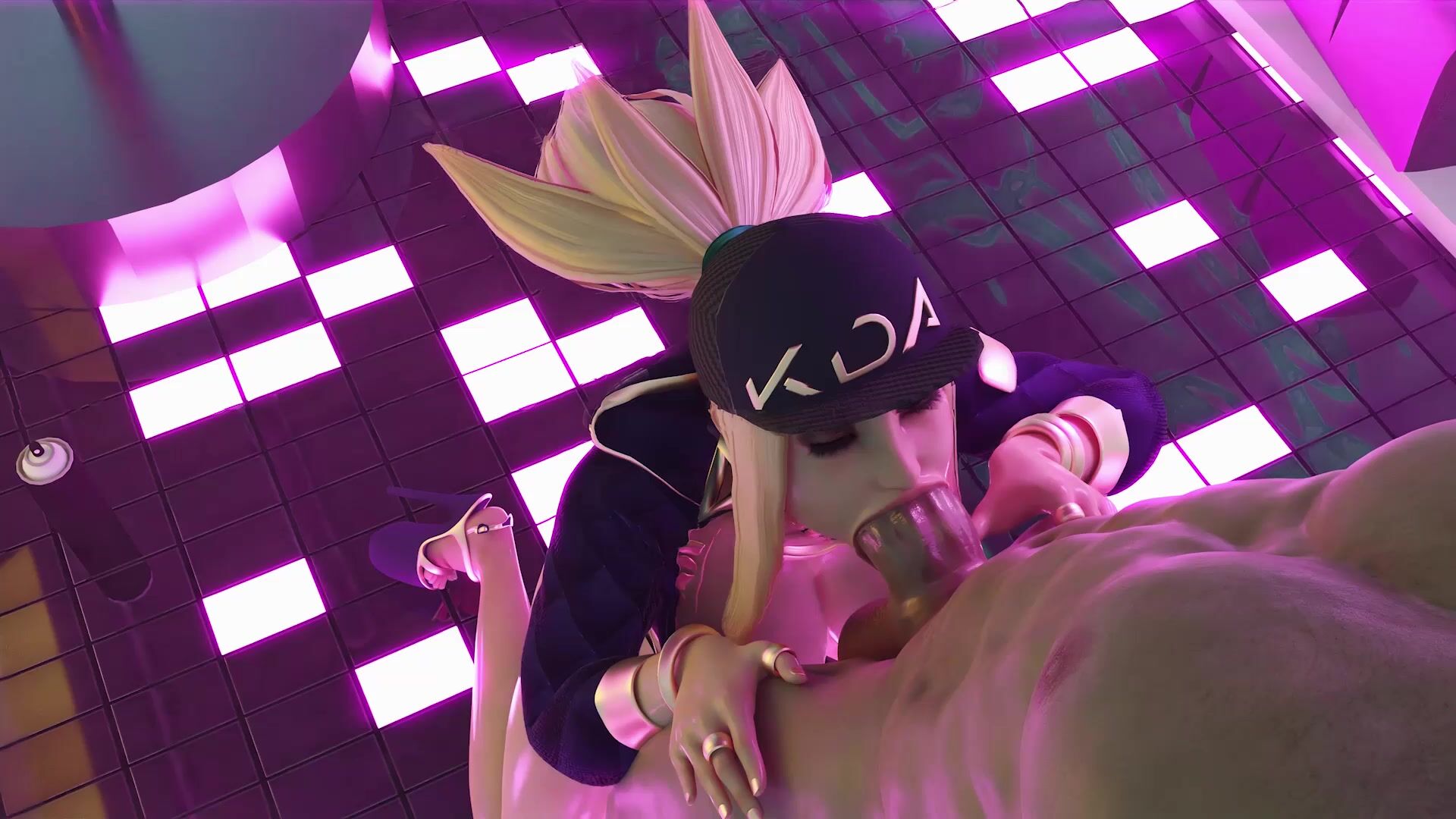 Akali Blowjob - League of Legends animation on Crohasit