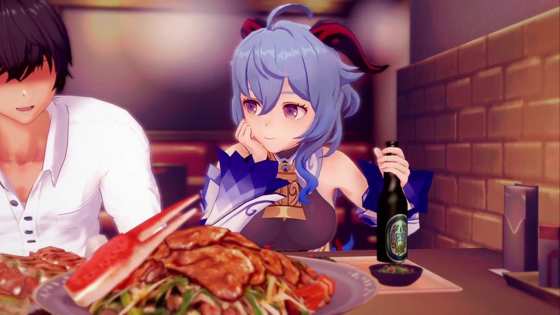 Ganyu - Genshin Impact animation on Crohasit