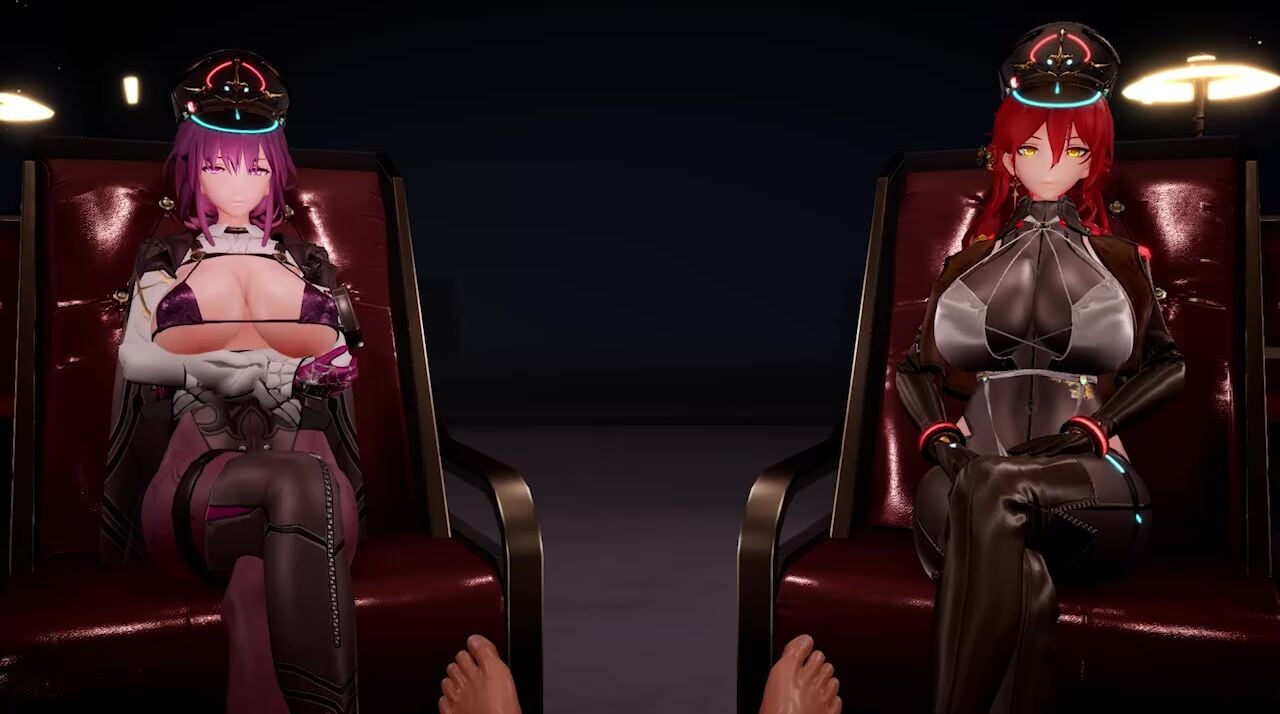 Honkai Star Rail Kafka and Himeko - ﻿3D animation on Crohasit